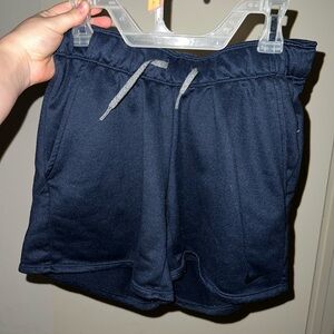 Navy cotton NIKE shorts XSMALL